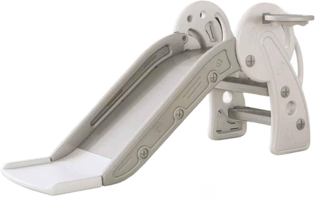 Glijbaan Nature Grijs Inklapbaar Peuter voor binnen en buiten