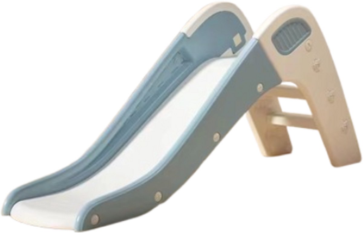 Glijbaan Peuter Modern Blauw Wit