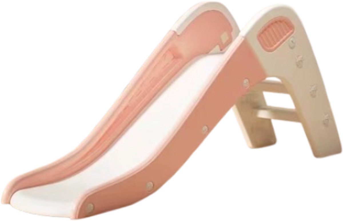 Glijbaan Peuter Modern Roze Wit voor binnen en buiten