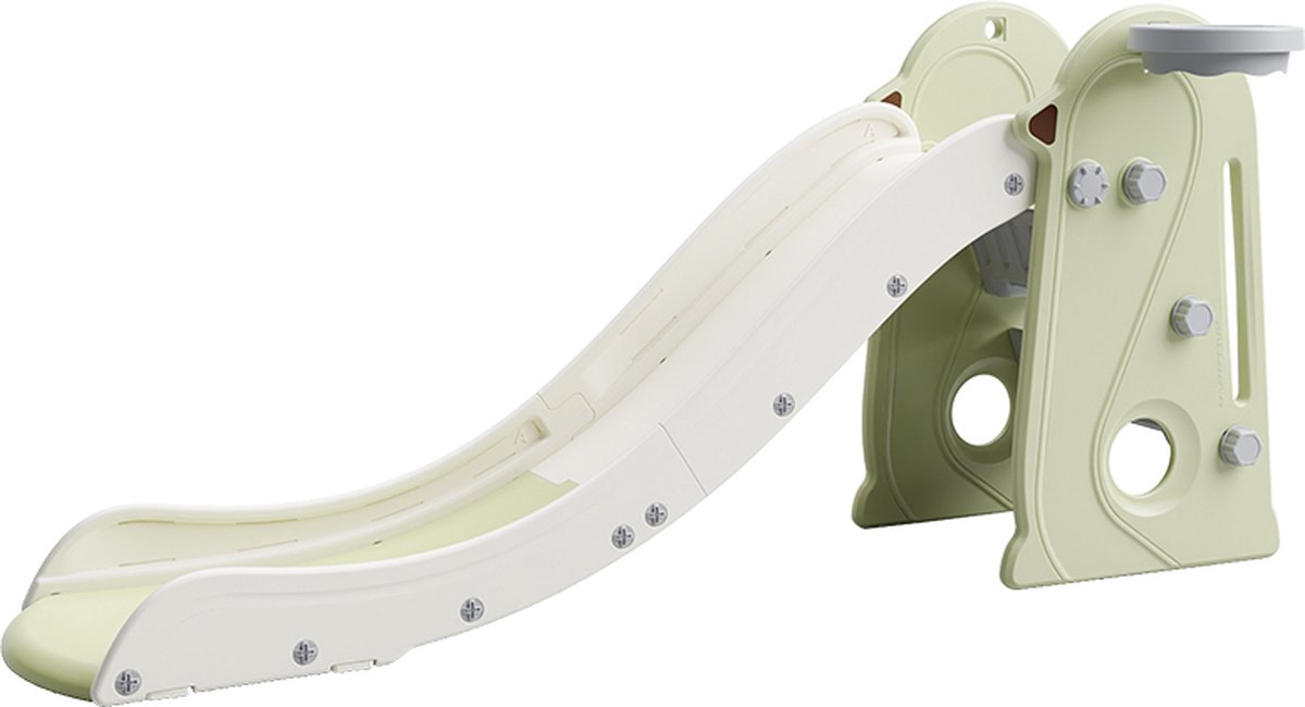 Glijbaan Robuust Peuter Kleuter Army Groen/Crème voor binnen en buiten