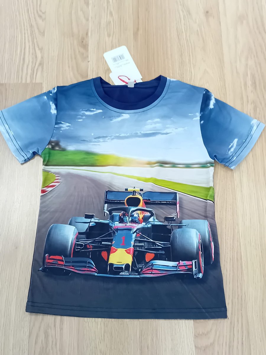 Formule 1 shirt 86/92