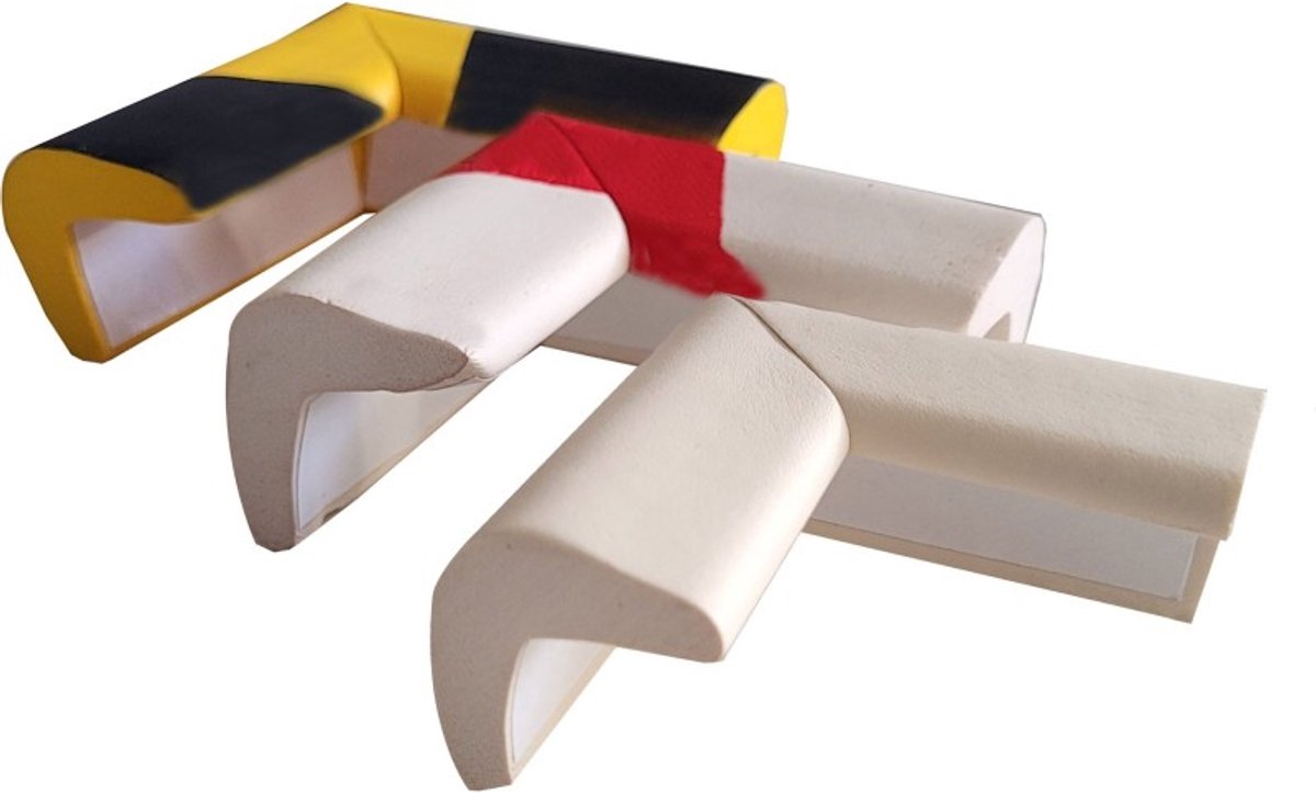 Hoekbescherming van schuim 75 mm – Wit