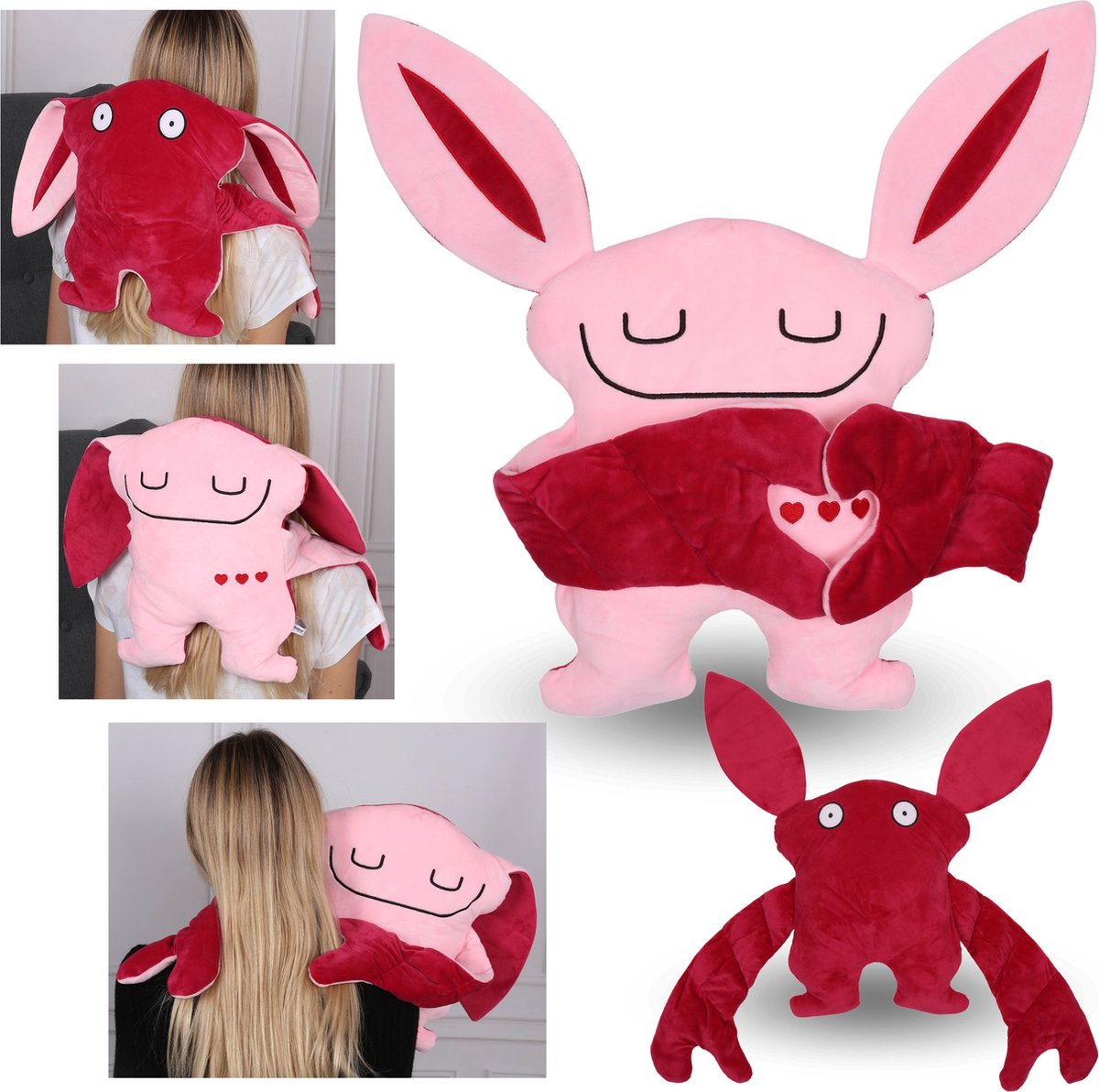 Bumpas Mascotte, knuffel pluche, verzwaard Lucky