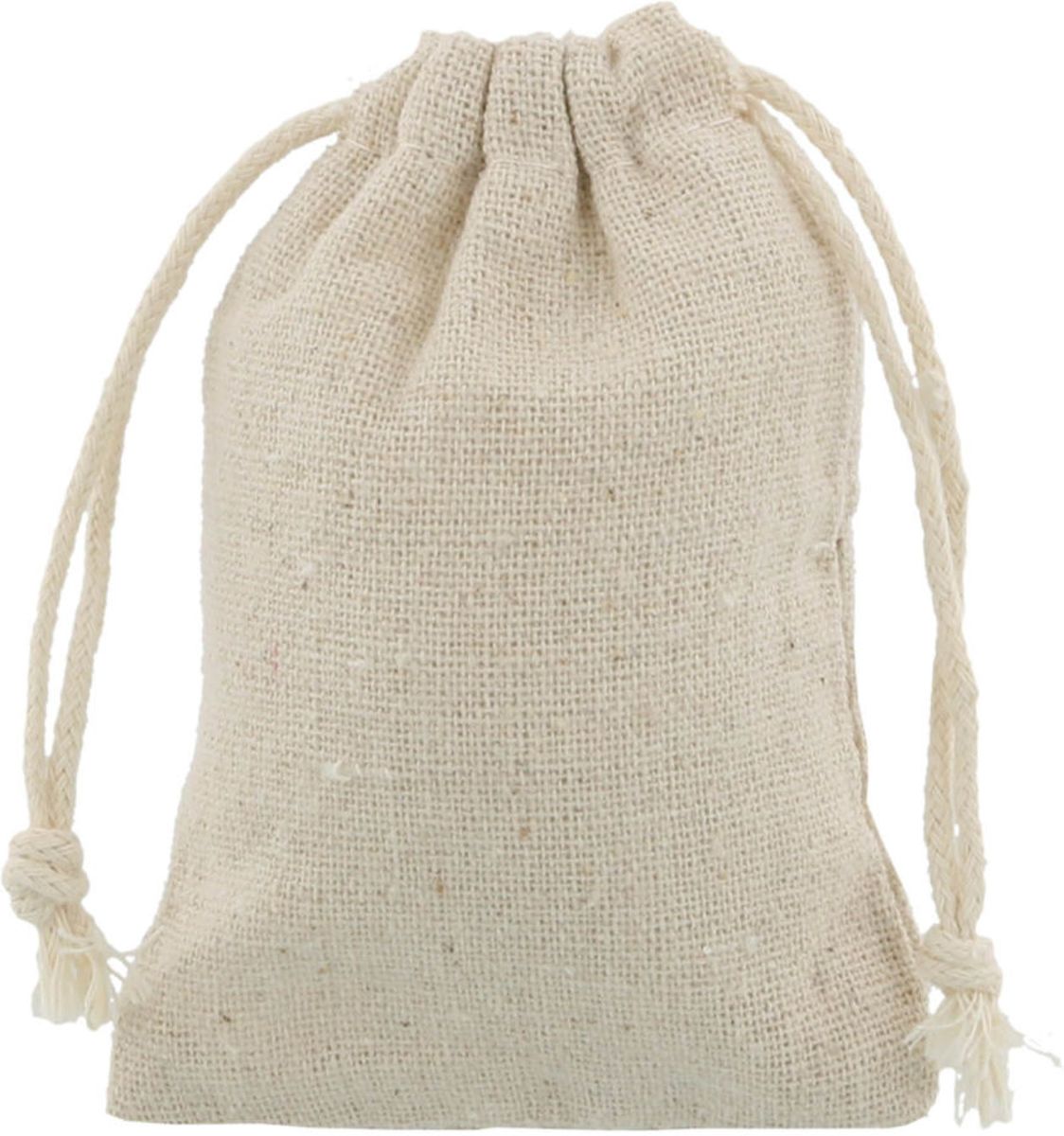 100 stuks linnen-katoen zakje 10x15cm