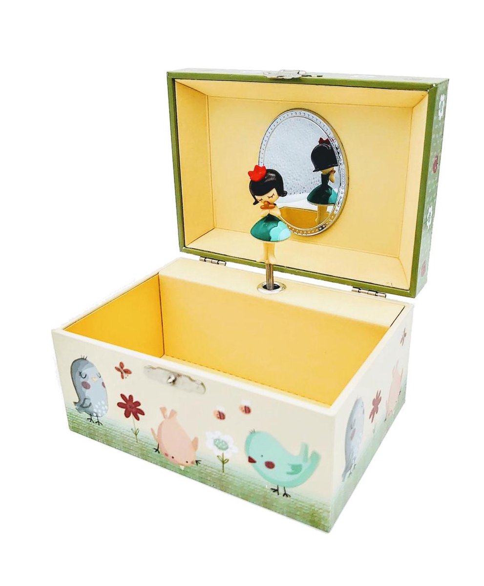   Appelboom - Sieradendoos voor Kinderen - Simply for Kids - Sieradendoosje met Dansend Meisje