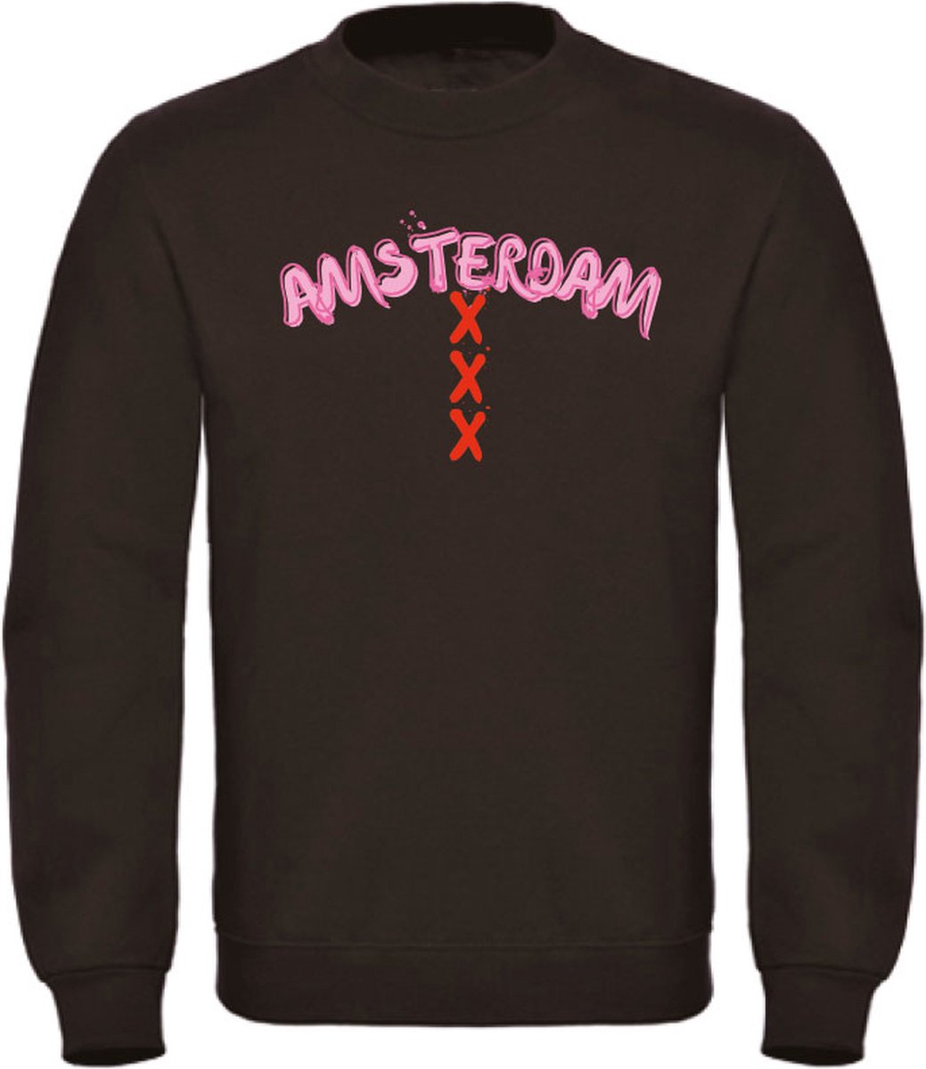 Sweater zwart M - Amsterdam - soBAD.