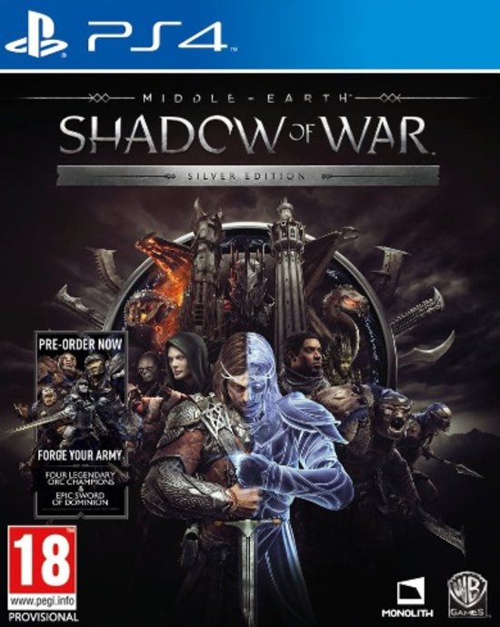 Middle-Earth: Shadow Of War - Silver Edition - PS4