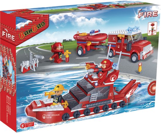 BanBao Brandweer Brandweer set - 8312