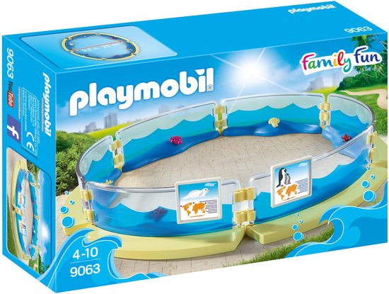 PLAYMOBIL   Bassin voor zeedieren  - 9063
