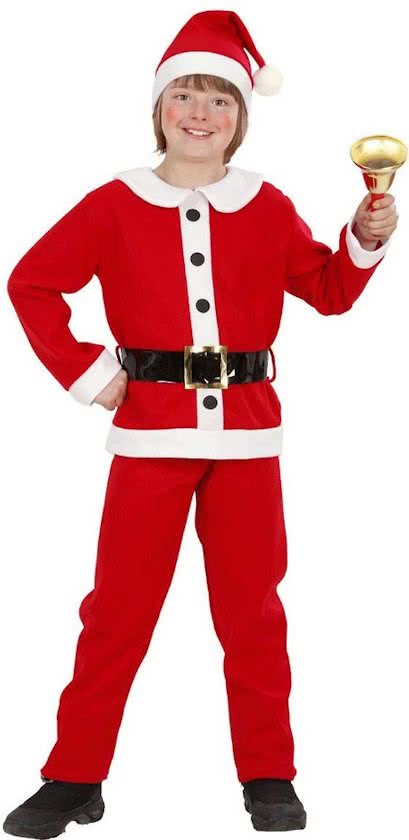 Verkleedkostuum Kerstman voor jongens - Kinderkostuums - 104/110