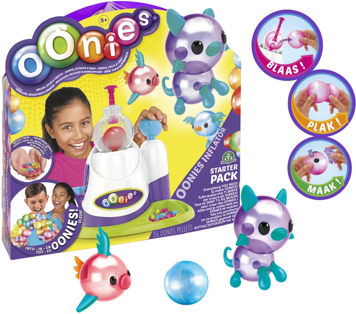 Machine om Oonies te maken