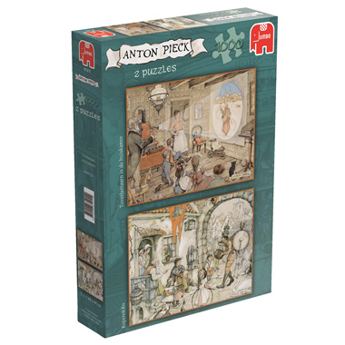   Anton Pieck puzzel 2 x 1000 stukjes