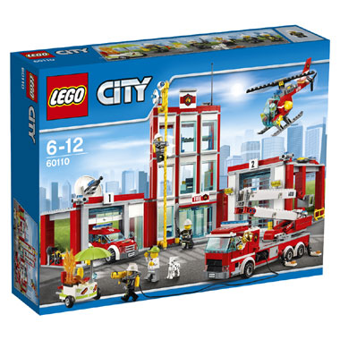 LEGO City brandweerkazerne 60110