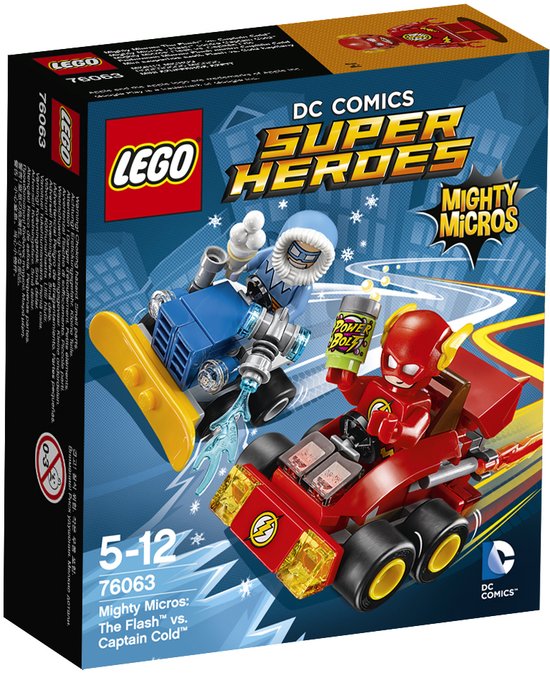     Mighty Micros The Flash vs. Captain Cold - 76063