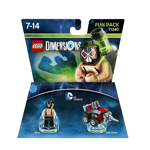 Lego dimensions - fun pack, dc comics bane 71240