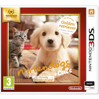 Nintendogs + Cats: Golden Retriever voor 3DS