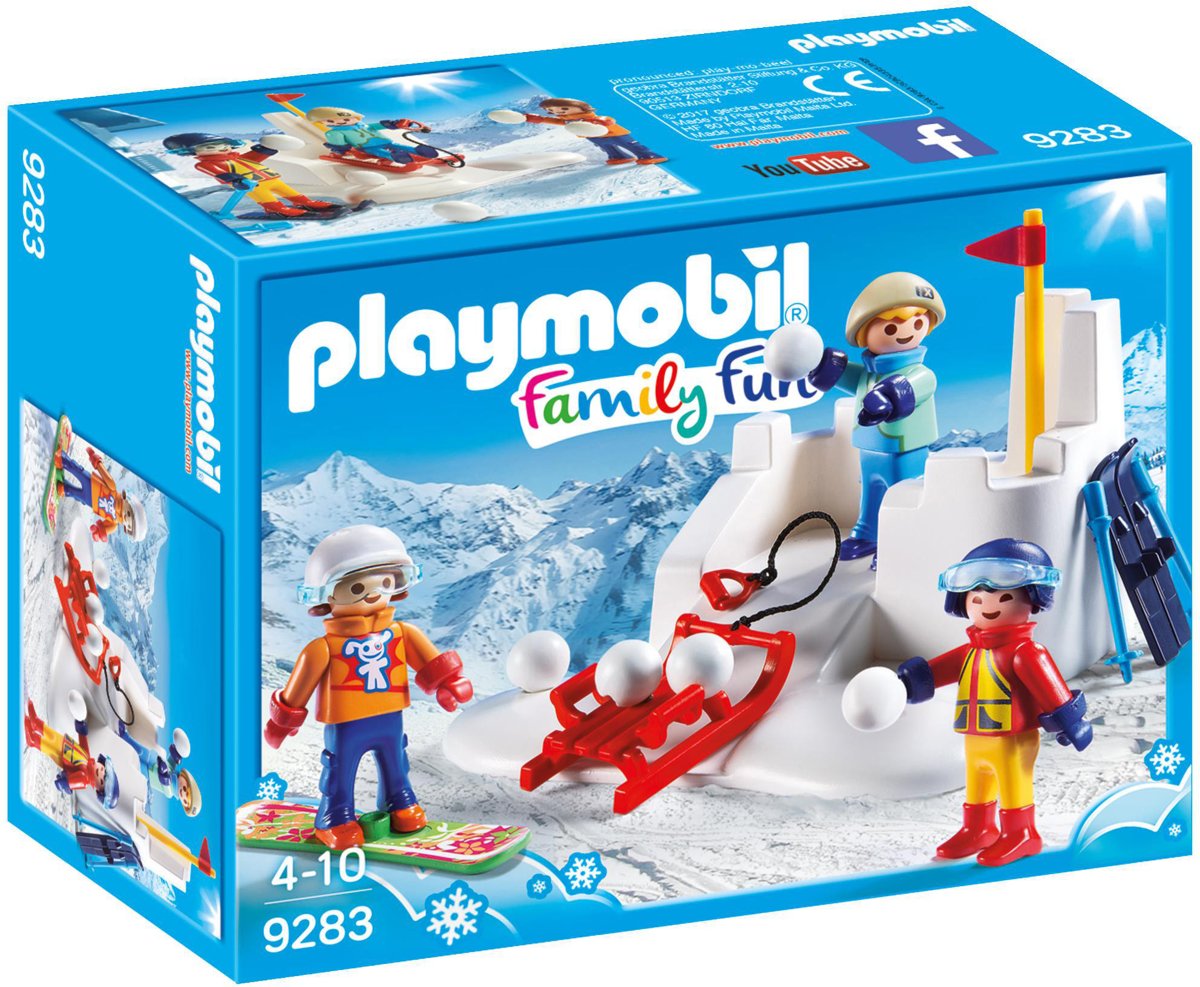 9283     Sneeuwballengevecht 