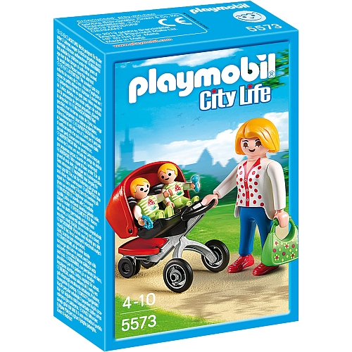 Playmobil City Life tweeling kinderwagen - 5573