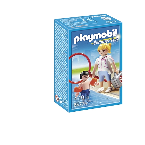 Playmobil   badjuffrouw - 6677
