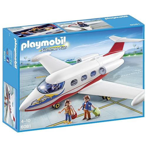 Playmobil   vakantievliegtuig - 6081
