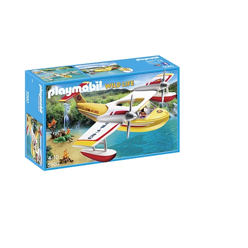 Playmobil   brandblusvliegtuig - 5560