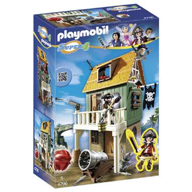 PLAYMOBIL   Geheime piratenvesting met Ruby Red 4796