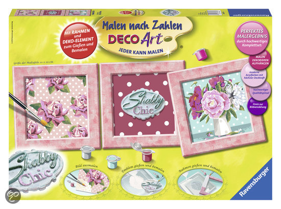 Ravensburger Shabby Chic - Schilderen op Nummer
