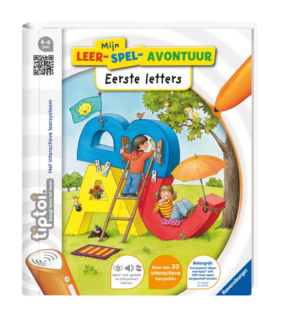 tiptoi® boek Mijn leer-spel-avontuur: Eerste letters