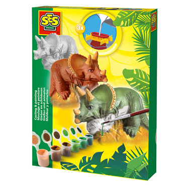SES Gips Gieten Triceratops