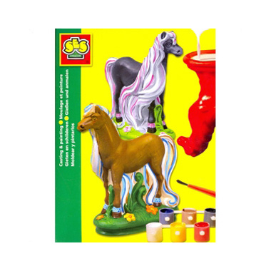 SES gips gieten met paard