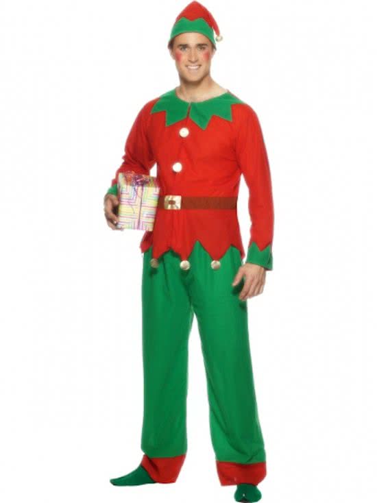  elf outfit voor mannen 52-54 (l)