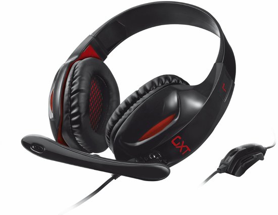 Trust GXT 330 XL -  Endurance Gaming Headset - Rood (PC + PS4) - Playstation 4