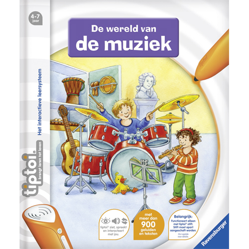 Boek Tiptoi De Wereld Van De Muziek