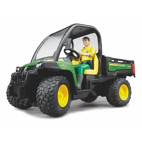   - john deere gator 855d met bestuurder -   02490