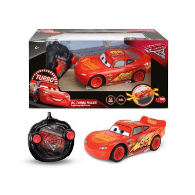 Disney Cars 3 op afstand bestuurbare auto Bliksem McQueen - 17 cm