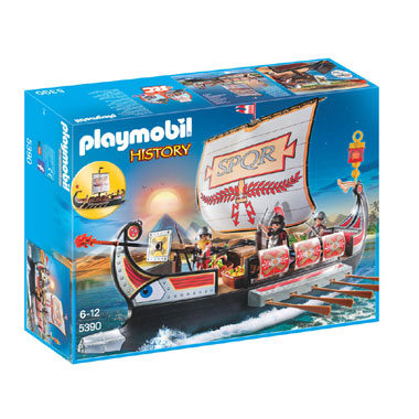 PLAYMOBIL   Romeins galeischip 5390
