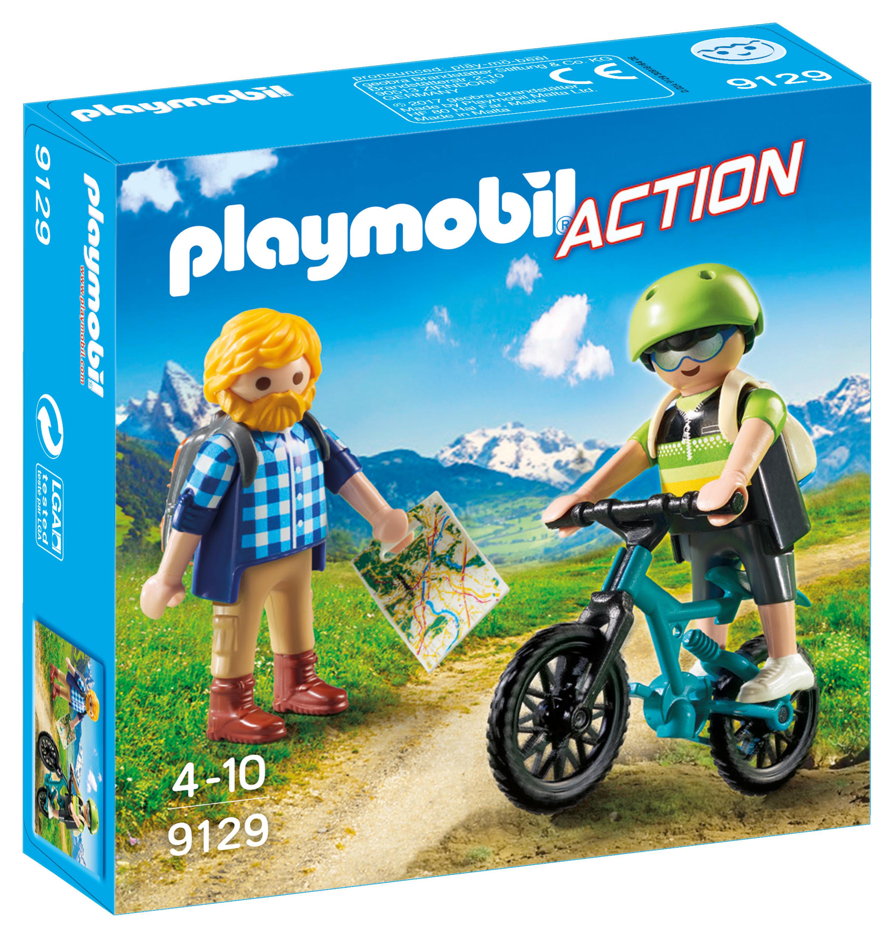 Playmobil® 9129 Wandelaar en mountainbiker
