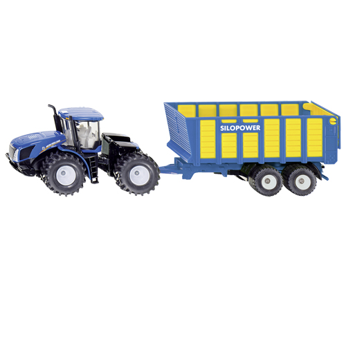 Siku New Holland Tractor Met Silagewagen 1947