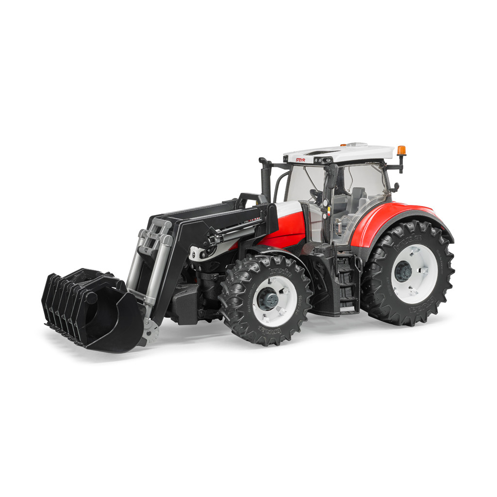 Tractor   Steyr 630 Terrus CVT Met Frontlader