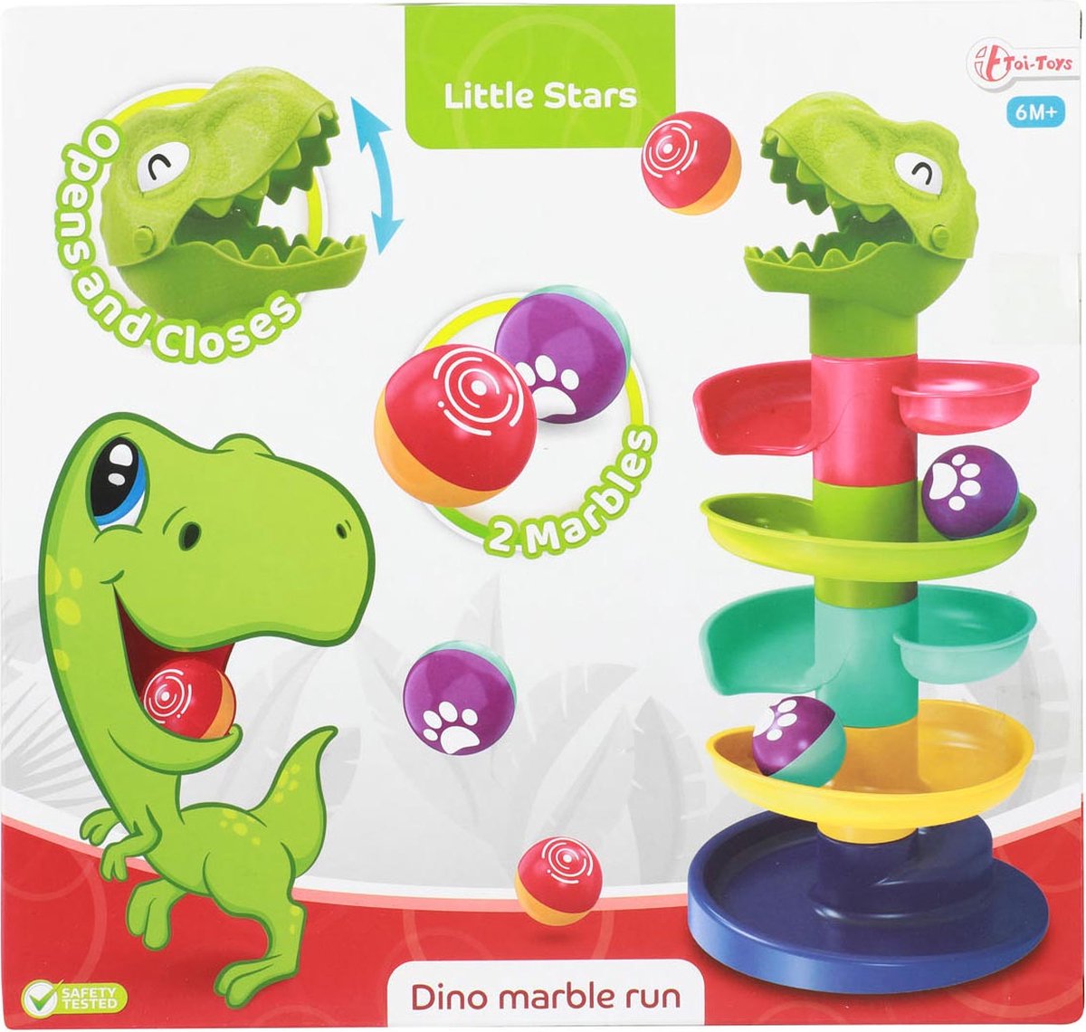 Little Stars - knikkerbaan dinosaurus