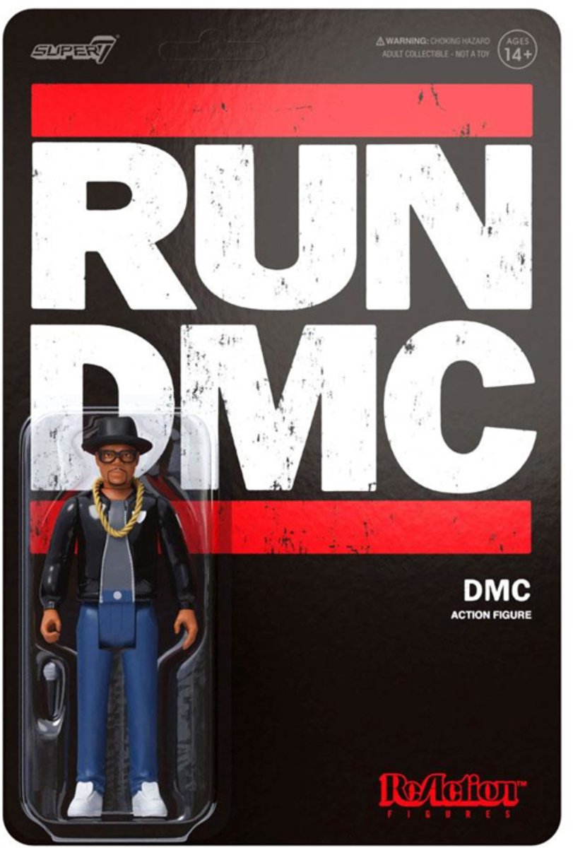 RUN DMC ReAction Action Figure Darryl DMC McDaniels 10 cm