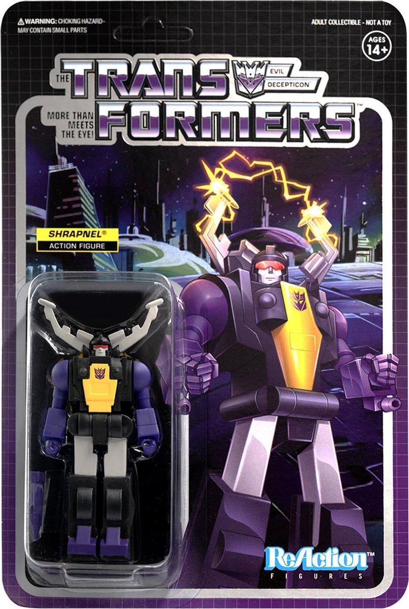 Transformers: Shrapnel - Actiefiguur - 8,5 cm