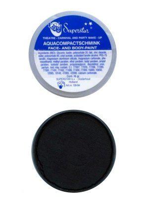 Aquaschmink Superstar zwart