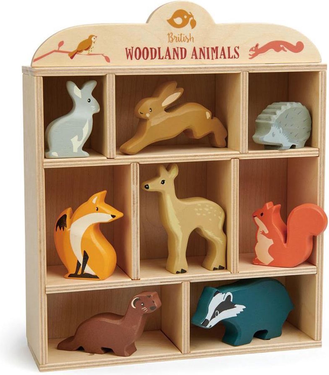 Tender Leaf Toys - Set Houten Bosdieren