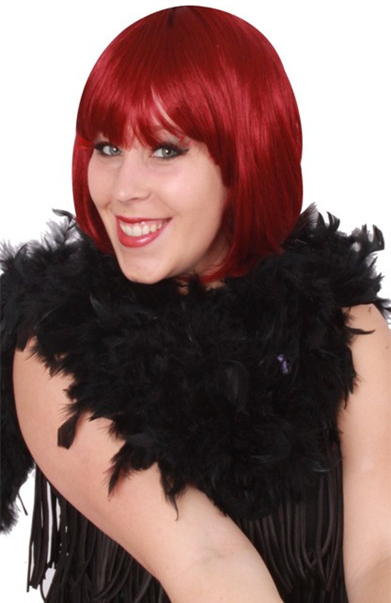 10x Boa brandveilig zwart populaire 180cm/50gr