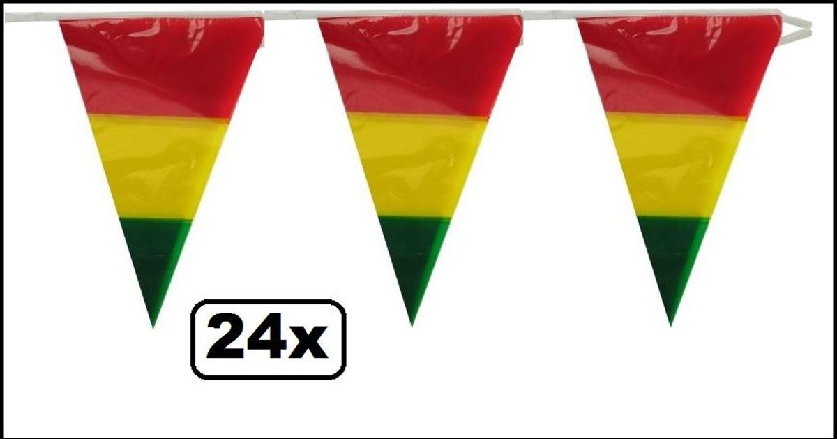 24x   rood/geel/groen 10 meter