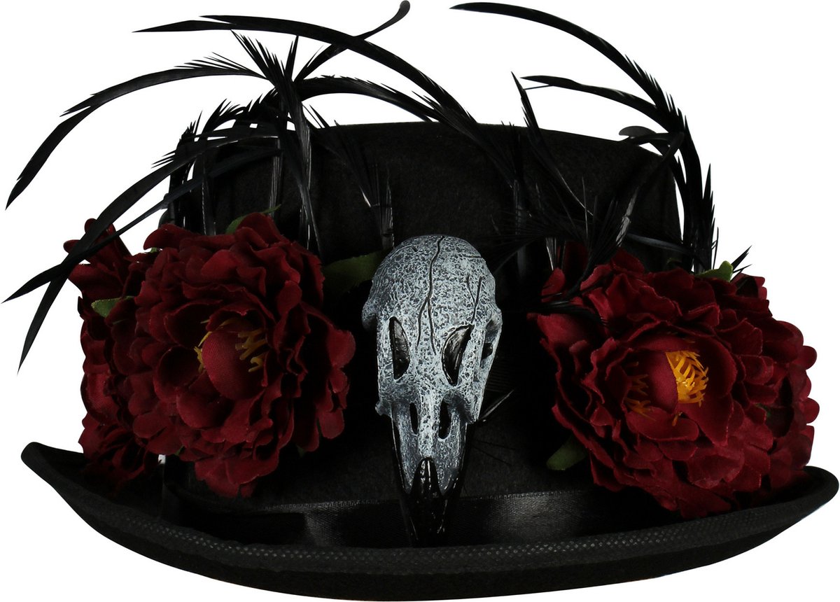 Halloween Hoed - Voodoo Priest - Volwassenen