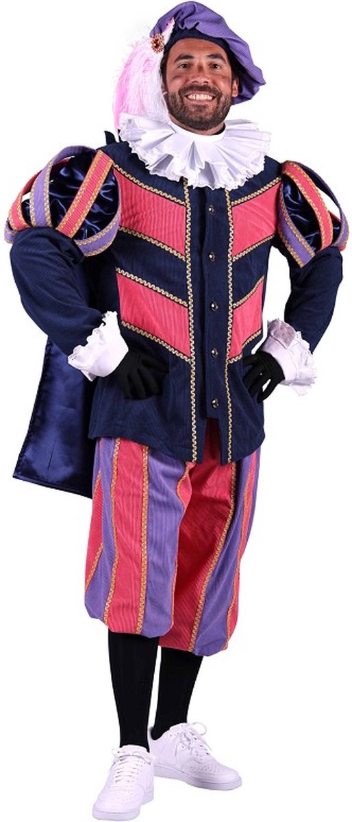 Luxe Piet ribfluweel met cape 