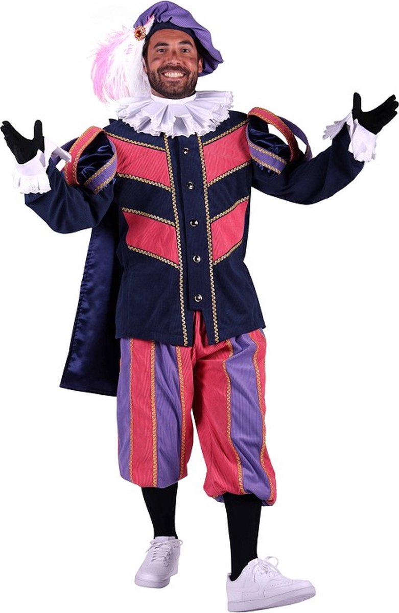 Luxe Piet ribfluweel met cape 