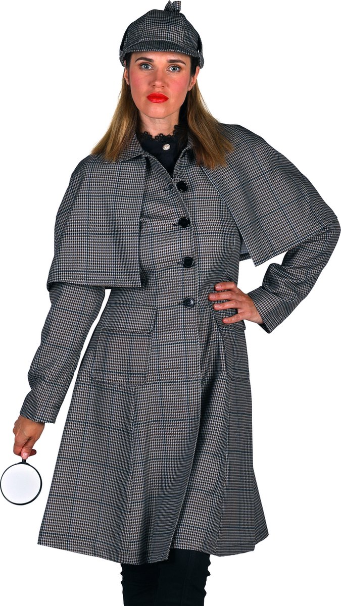 Sherlock Holmes kostuum dames